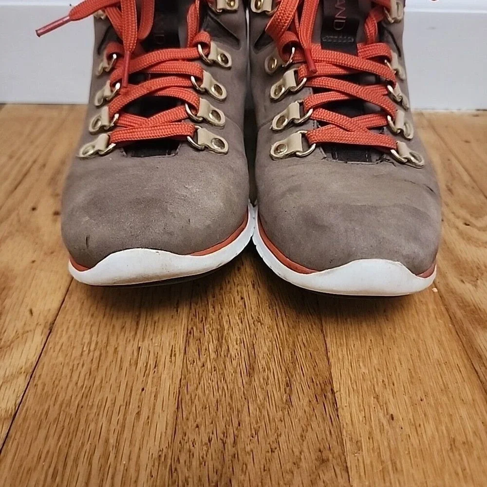 Cole Haan Womens Boots Zerogrand Hiker Size 6.5 B Waterproof‎ Chukka Pre Owned